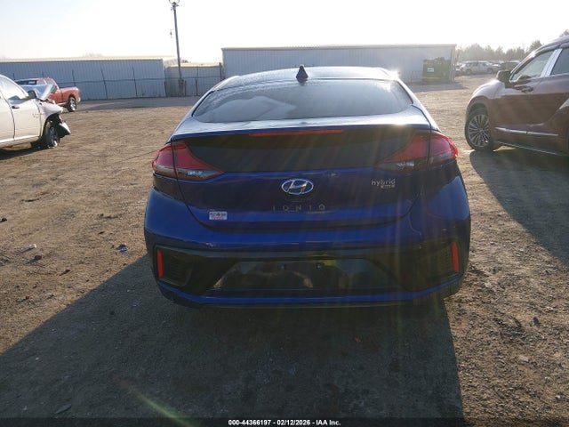 44366197 :رقم المزاد ، KMHC65LC4KU110880 vin ، 2019 Hyundai Ioniq Hybrid Blue مزاد بيع