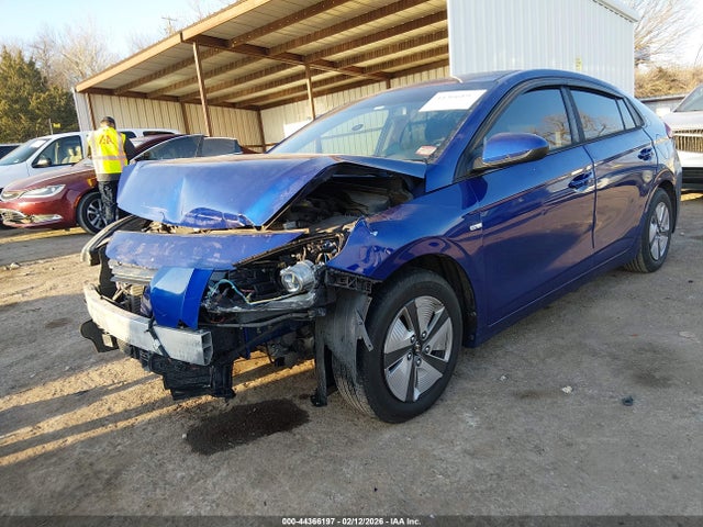 44366197 :رقم المزاد ، KMHC65LC4KU110880 vin ، 2019 Hyundai Ioniq Hybrid Blue مزاد بيع