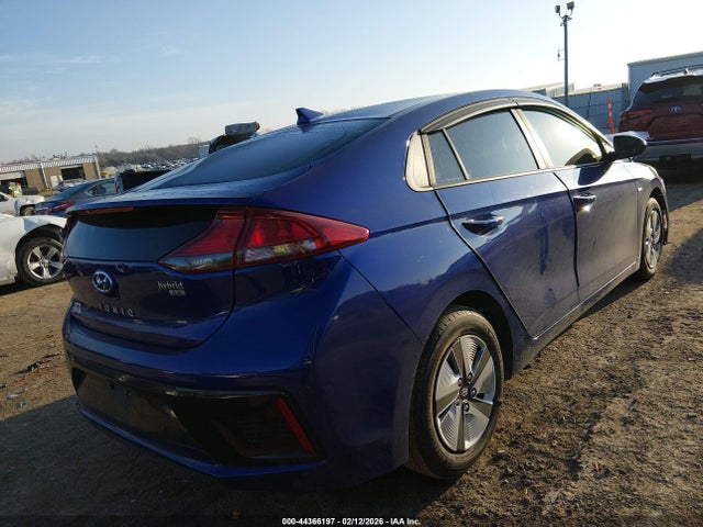 44366197 :رقم المزاد ، KMHC65LC4KU110880 vin ، 2019 Hyundai Ioniq Hybrid Blue مزاد بيع