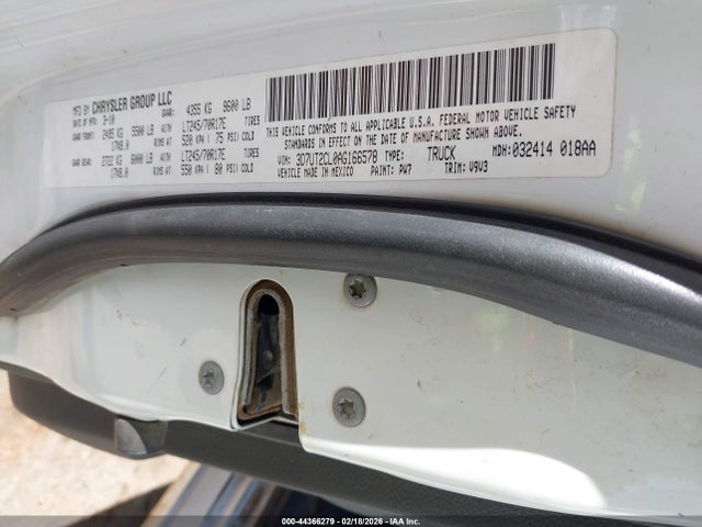 2010 Dodge Ram 2500 St მანქანა იყიდება აუქციონზე, vin: 3D7UT2CL0AG166578, აუქციონის ნომერი: 44366279