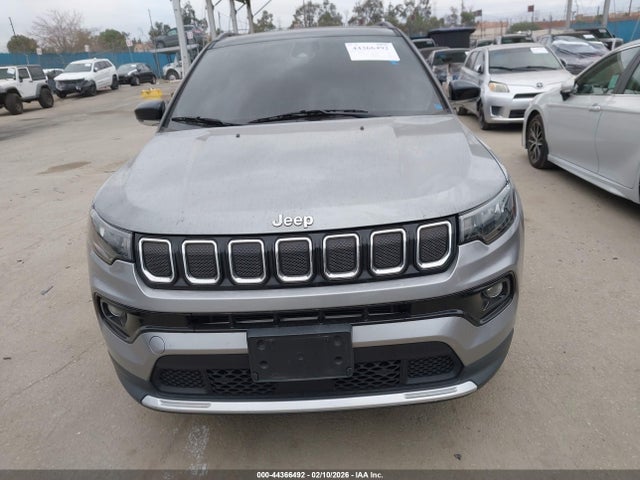 Aukcja sprzedaży 2022 Jeep Compass Limited 4x4, vin: 3C4NJDCB9NT103015, numer aukcji: 44366492