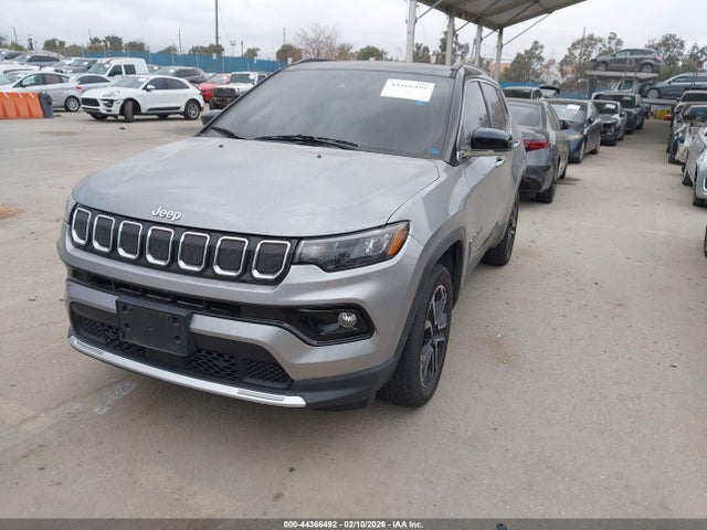 Aukcja sprzedaży 2022 Jeep Compass Limited 4x4, vin: 3C4NJDCB9NT103015, numer aukcji: 44366492