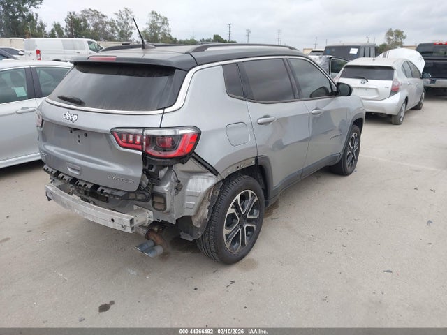 Aukcja sprzedaży 2022 Jeep Compass Limited 4x4, vin: 3C4NJDCB9NT103015, numer aukcji: 44366492