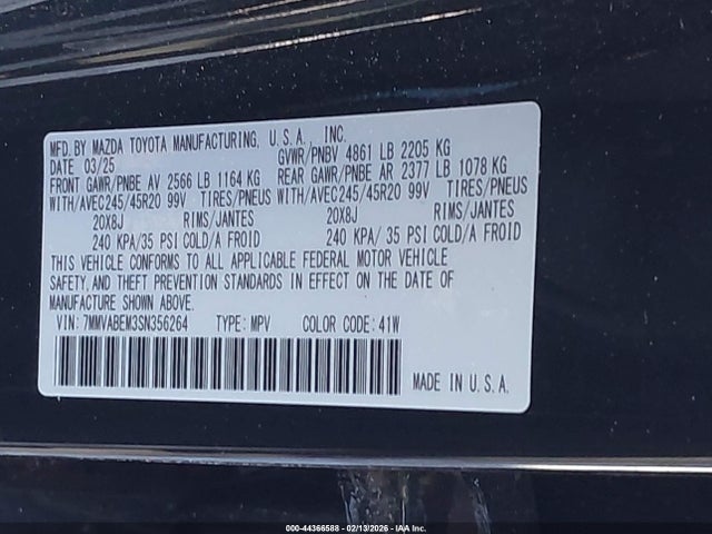 2025 MAZDA CX-50 7MMVABEM3SN356264 Photo 8