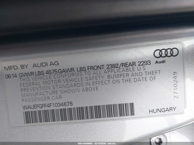 2015 AUDI A3 WAUEFGFF4F1034676 Photo 8