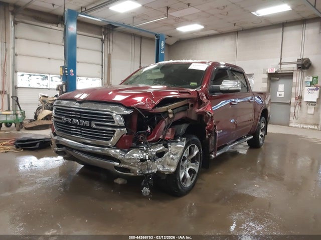 44366753 :رقم المزاد ، 1C6SRFJT1KN776371 vin ، 2019 Ram 1500 Laramie  4x4 5'7 Box مزاد بيع