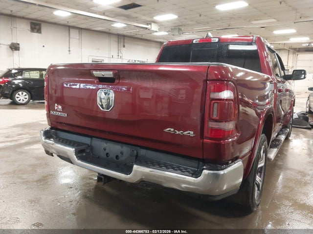 44366753 :رقم المزاد ، 1C6SRFJT1KN776371 vin ، 2019 Ram 1500 Laramie  4x4 5'7 Box مزاد بيع