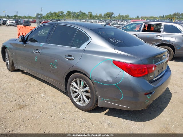 Продажа на аукционе авто 2015 Infiniti Q50 Premium, vin: JN1BV7AR3FM422669, номер лота: 44366857