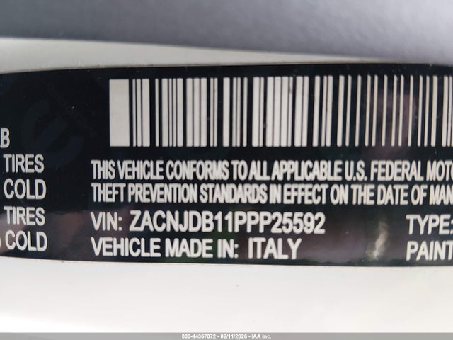 2023 JEEP RENEGADE ZACNJDB11PPP25592 Photo 8