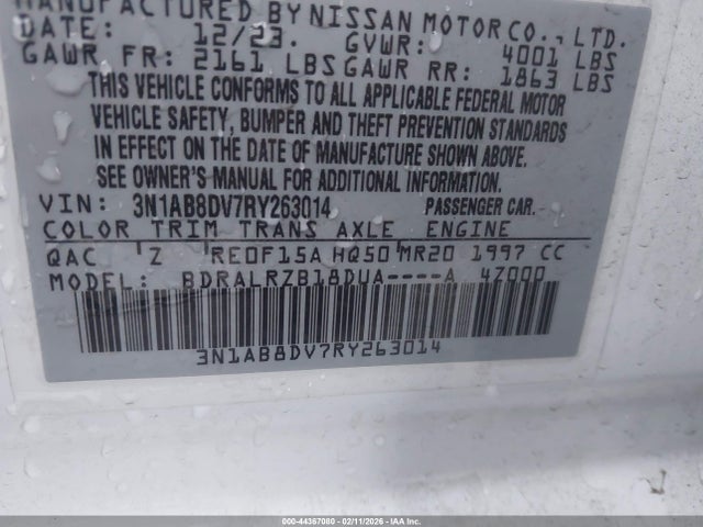 Nissan Sentra Sr Xtronic Cvt 2024 3N1AB8DV7RY263014 Image 9