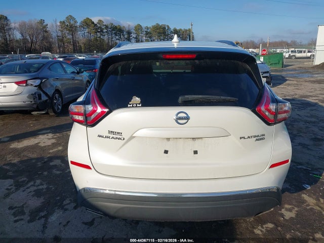 5N1AZ2MH2HN158260 Nissan Murano Platinum