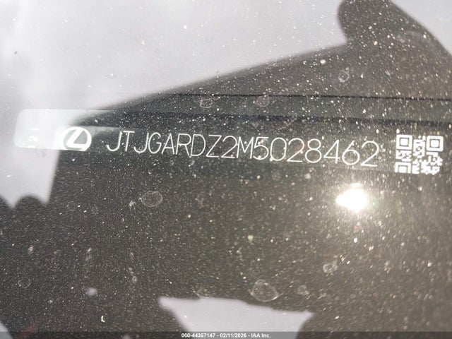 2021 Lexus Nx 300 მანქანა იყიდება აუქციონზე, vin: JTJGARDZ2M5028462, აუქციონის ნომერი: 44367147
