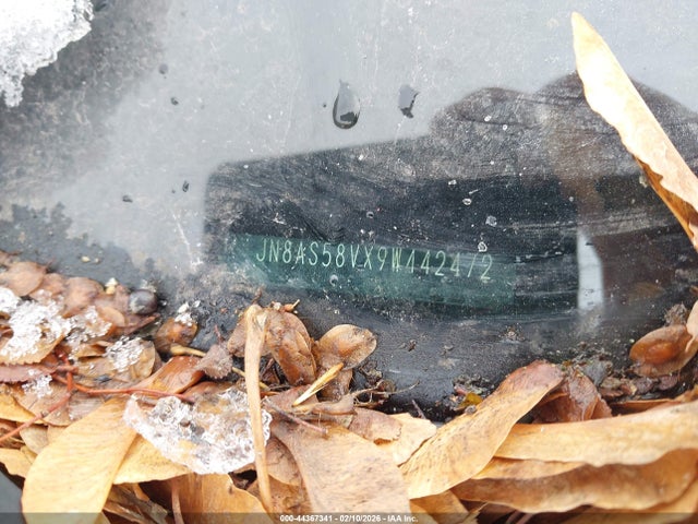 44367341 :رقم المزاد ، JN8AS58VX9W442472 vin ، 2009 Nissan Rogue Sl مزاد بيع