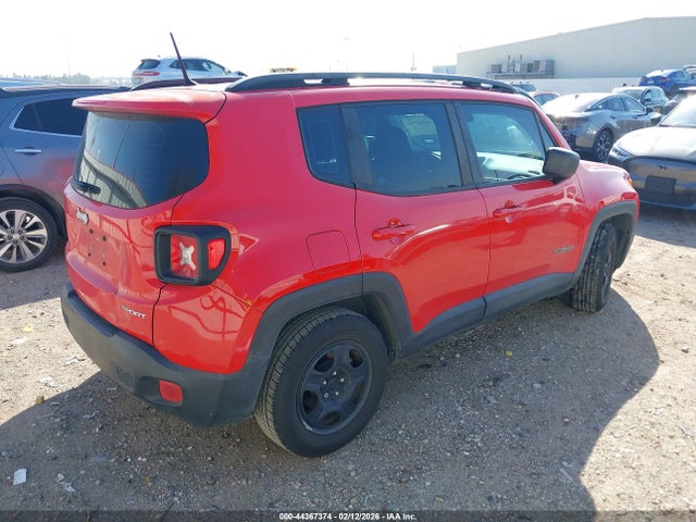 Aukcja sprzedaży 2017 Jeep Renegade Sport Fwd, vin: ZACCJAAB8HPE60447, numer aukcji: 44367374