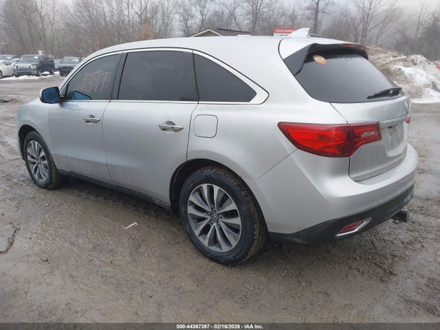 Продаж на аукціоні авто 2015 Acura Mdx Technology Package, vin: 5FRYD4H47FB012550, номер лоту: 44367397