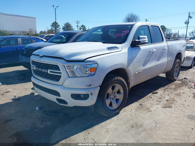 44367623 :رقم المزاد ، 1C6SRFBT6NN472620 vin ، 2022 Ram 1500 Big Horn  4x4 6'4 Box مزاد بيع