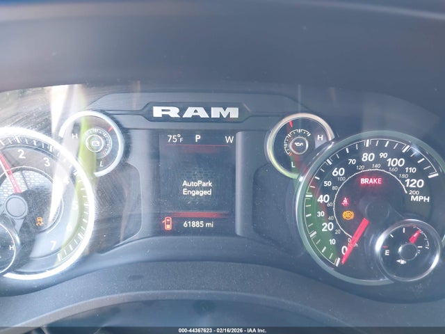 44367623 :رقم المزاد ، 1C6SRFBT6NN472620 vin ، 2022 Ram 1500 Big Horn  4x4 6'4 Box مزاد بيع