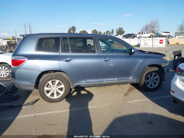 Aukcja sprzedaży 2013 Toyota Highlander Base V6, vin: 5TDZK3EHXDS123289, numer aukcji: 44367723