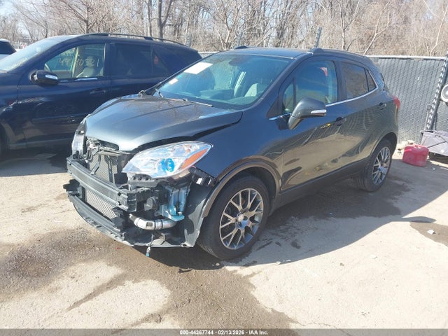 2016 Buick Encore Sport Touring მანქანა იყიდება აუქციონზე, vin: KL4CJ1SM0GB532857, აუქციონის ნომერი: 44367744