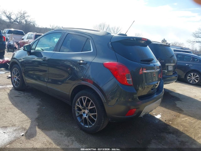 2016 Buick Encore Sport Touring მანქანა იყიდება აუქციონზე, vin: KL4CJ1SM0GB532857, აუქციონის ნომერი: 44367744