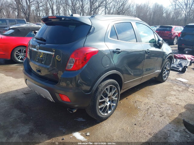 2016 Buick Encore Sport Touring მანქანა იყიდება აუქციონზე, vin: KL4CJ1SM0GB532857, აუქციონის ნომერი: 44367744