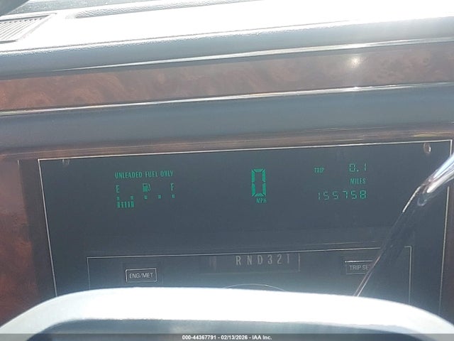 44367791 :رقم المزاد ، 1G6DW547XNR701624 vin ، 1992 Cadillac Brougham مزاد بيع