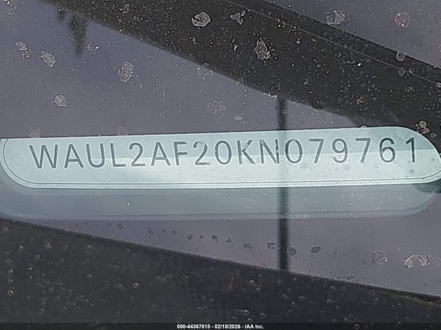 44367815 :رقم المزاد ، WAUL2AF20KN079761 vin ، 2019 Audi A6 55 Premium مزاد بيع