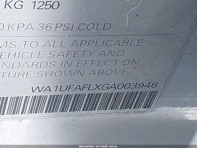 2016 AUDI ALLROAD WA1UFAFLXGA003946 Photo 8