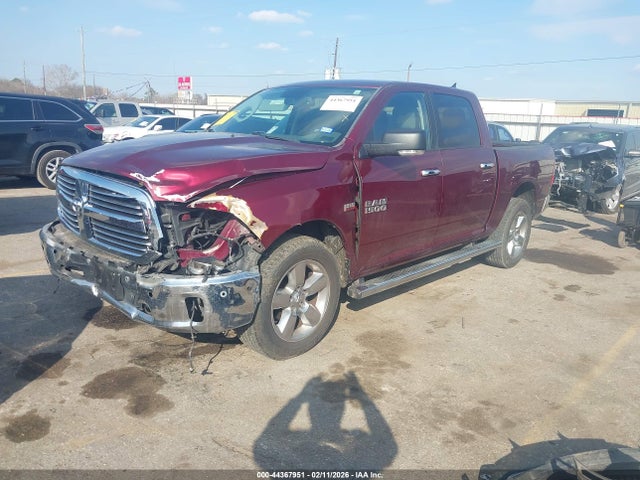 44367951 :رقم المزاد ، 1C6RR7LT1HS803208 vin ، 2017 Ram 1500 Lone Star  4x4 5'7 Box مزاد بيع