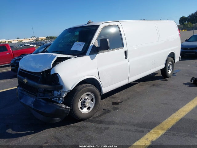 2025 Chevrolet Express Cargo Rwd 2500 Extended Wheelbase Wt მანქანა იყიდება აუქციონზე, vin: 1GCWGBF74S1131418, აუქციონის ნომერი: 44368069
