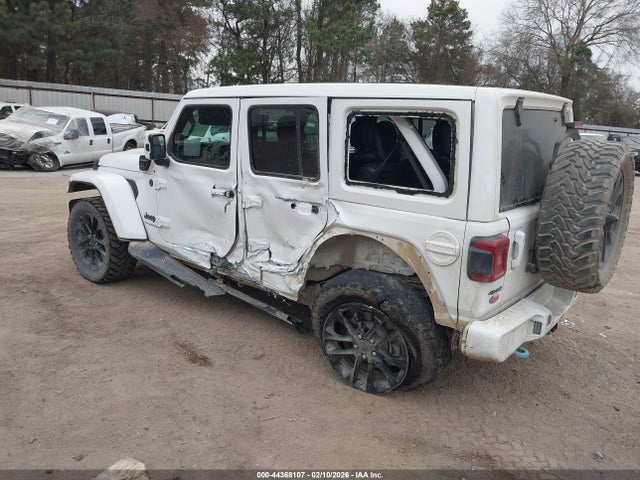 2021 Jeep Wrangler 4xe Unlimited High Altitude 4x4 მანქანა იყიდება აუქციონზე, vin: 1C4JJXP64MW788241, აუქციონის ნომერი: 44368107