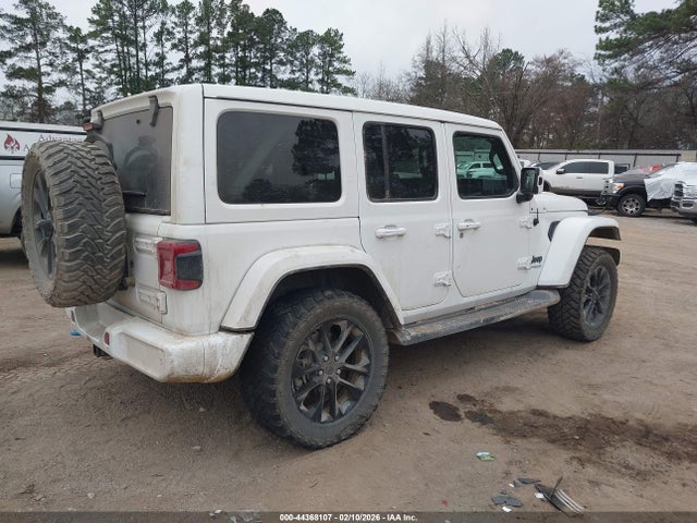 2021 Jeep Wrangler 4xe Unlimited High Altitude 4x4 მანქანა იყიდება აუქციონზე, vin: 1C4JJXP64MW788241, აუქციონის ნომერი: 44368107