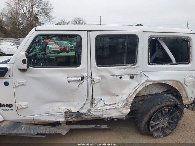 2021 Jeep Wrangler 4xe Unlimited High Altitude 4x4 მანქანა იყიდება აუქციონზე, vin: 1C4JJXP64MW788241, აუქციონის ნომერი: 44368107