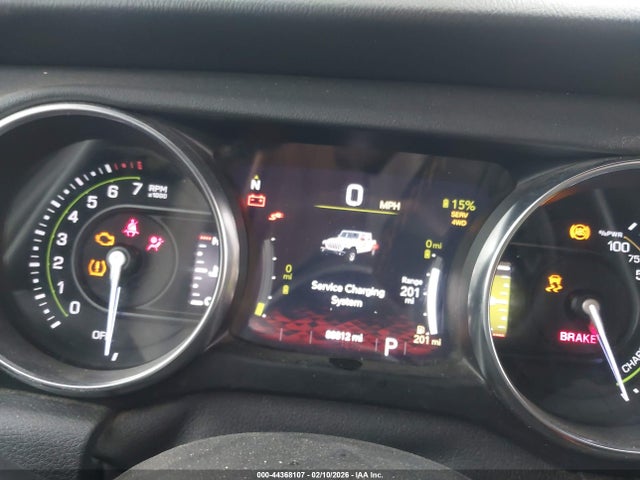 2021 Jeep Wrangler 4xe Unlimited High Altitude 4x4 მანქანა იყიდება აუქციონზე, vin: 1C4JJXP64MW788241, აუქციონის ნომერი: 44368107