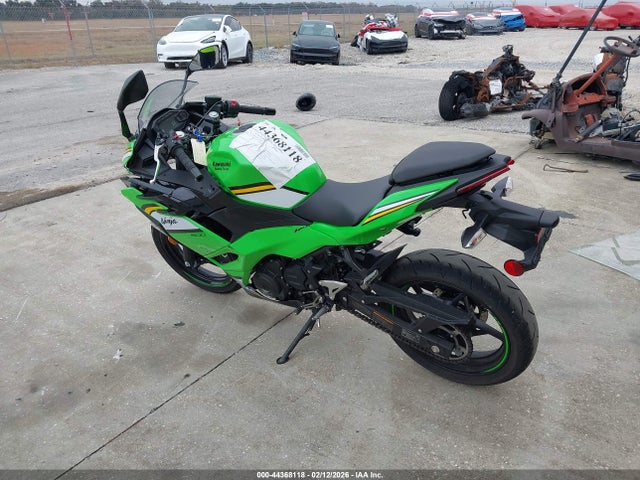 2025 Kawasaki Ex500 H მანქანა იყიდება აუქციონზე, vin: ML5EXGH18SDA64402, აუქციონის ნომერი: 44368118
