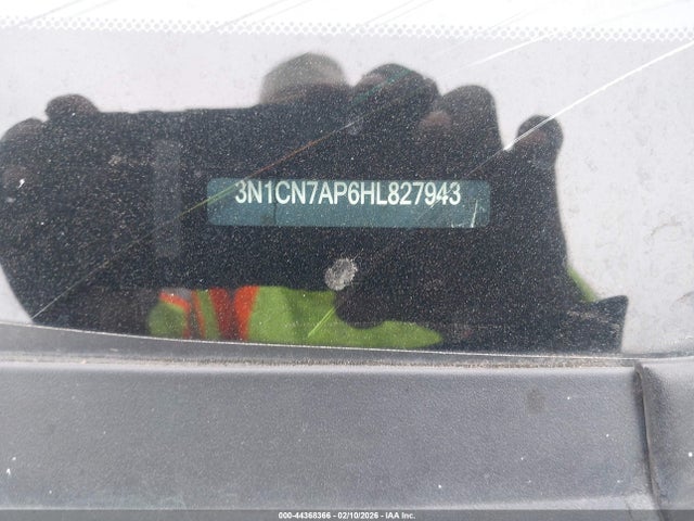 3N1CN7AP6HL827943 Nissan Versa 1.6 Sv