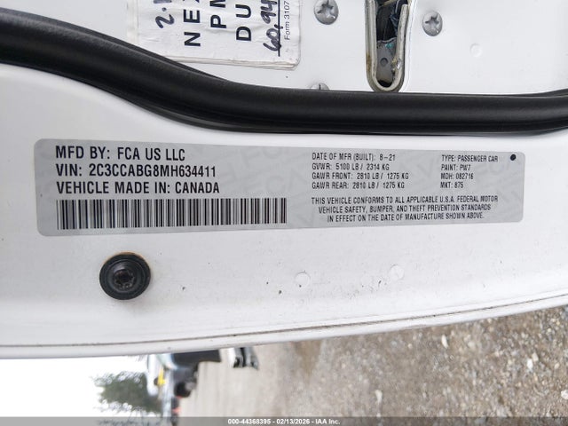 Chrysler 300 300s 2021 2C3CCABG8MH634411 Image 9