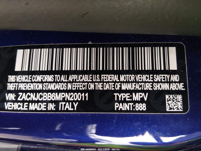 2021 JEEP RENEGADE ZACNJCBB6MPN20011 Photo 8