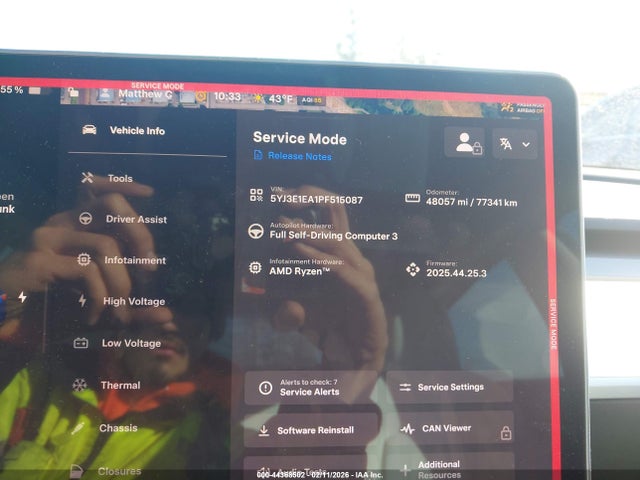 2023 TESLA MODEL 3 5YJ3E1EA1PF515087 Photo 6