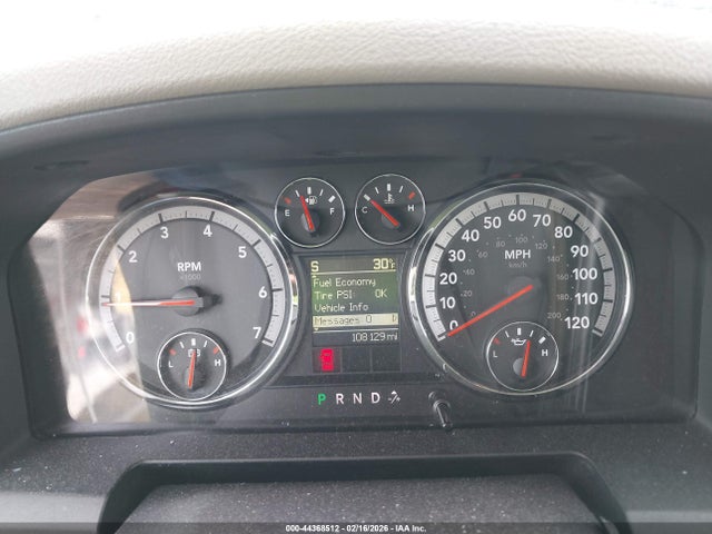 2012 Ram 1500 Slt მანქანა იყიდება აუქციონზე, vin: 1C6RD7LT7CS161780, აუქციონის ნომერი: 44368512