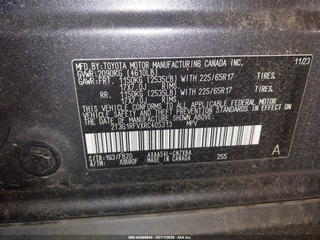 Toyota RAV4 LE 2024 2T3G1RFVXRC405313 Image 9