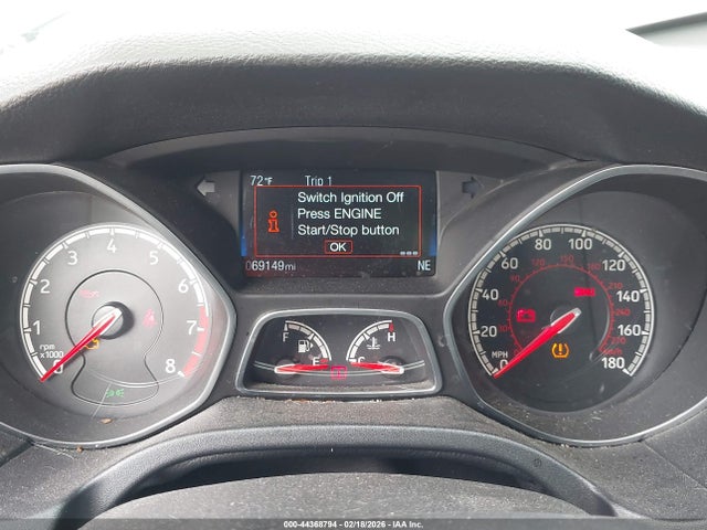 1FADP3L92JL289672 Ford FOCUS ST