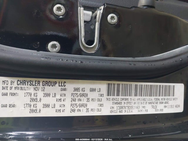 Aukcja sprzedaży 2013 Ram 1500 Express, vin: 1C6RR7KT9DS511463, numer aukcji: 44368844