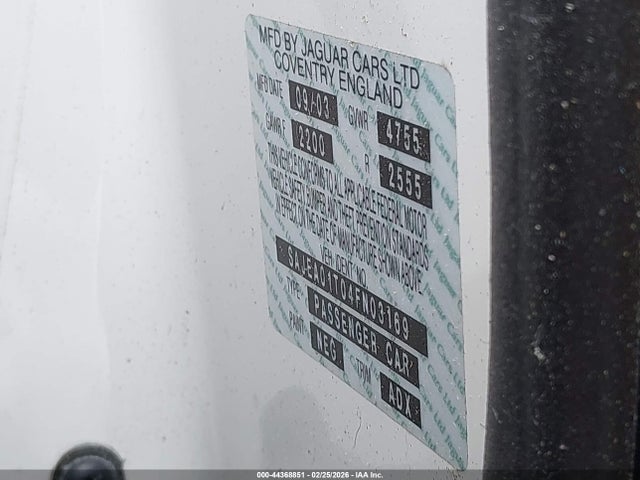 2004 JAGUAR S-TYPE SAJEA01T04FN03169 Photo 8