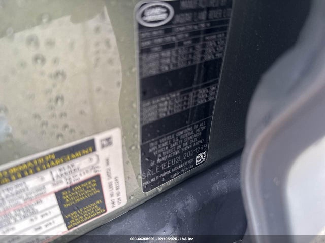 2020 LAND ROVER DEFENDER SALE1EEU2L2021249 Photo 8