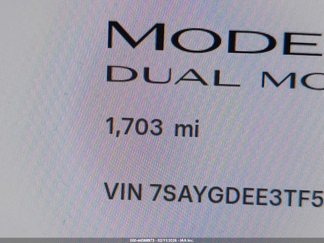 Продаж на аукціоні авто 2026 Tesla Model Y Long Range Launch Series/premium All-wheel Drive, vin: 7SAYGDEE3TF554328, номер лоту: 44368973