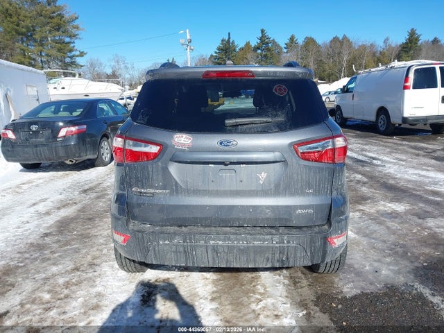 MAJ6S3GL8KC274057 Ford Ecosport Se