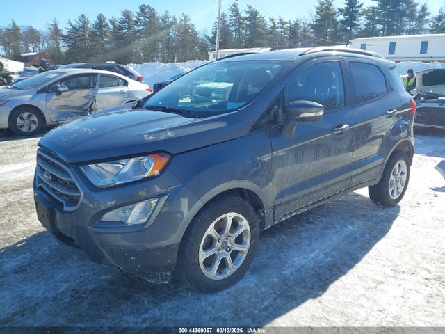 MAJ6S3GL8KC274057 Ford Ecosport Se