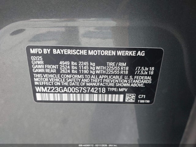2025 MINI COUNTRYMAN WMZ23GA00S7S74218 Photo 8