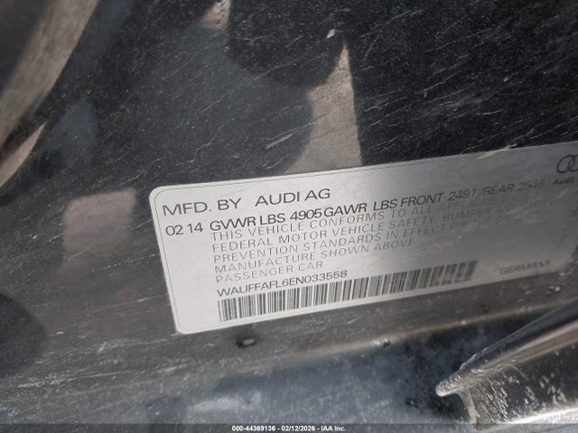 2014 AUDI A4 WAUFFAFL6EN033558 Photo 8